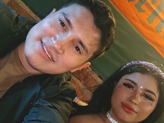 hot live cam couple VannesaJavi